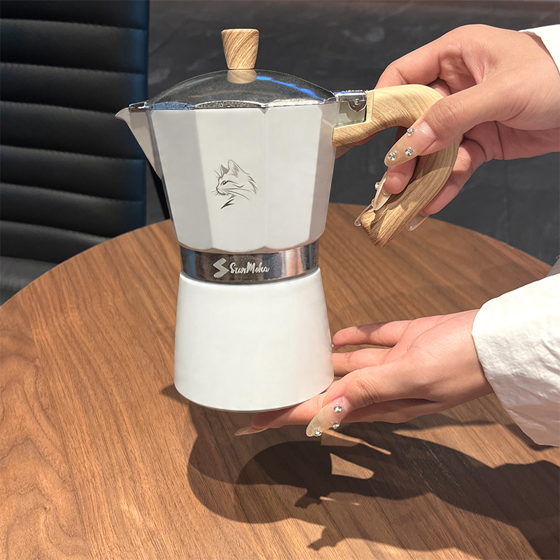 Moka Pot Stove - وعاء موكا 3/6 كوب - صانع