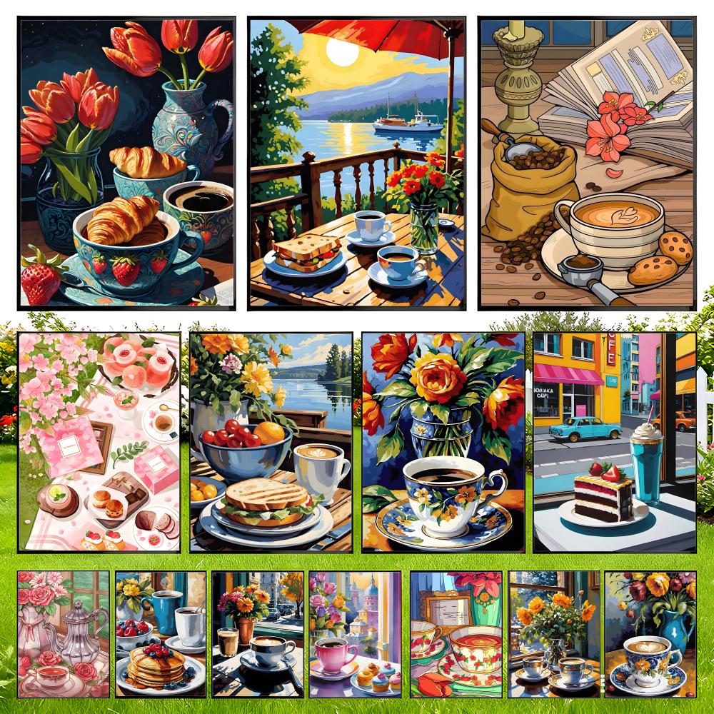 Coffee Tea Images - تصميم كوب قهوة شاي بعد الظهر،