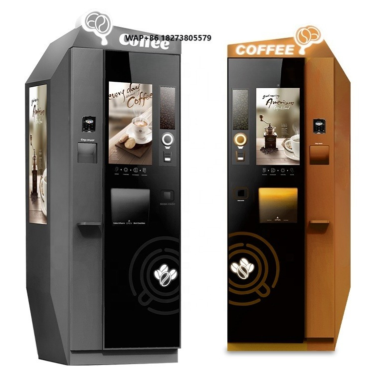 Coffee Tea With Milk - ماكينة بيع الشاي بالفقاعات الأوتوماتيكية بذراع