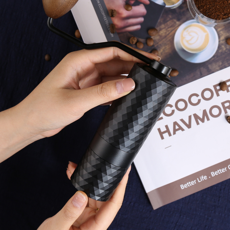 Burr Hand Grinder - مطحنة قهوة يدوية محمولة من هافمور،