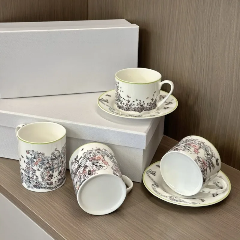 طقم فنجان قهوة وصحن فاخر أوروب - مراجعة Coffee Tea With Milk وسعره