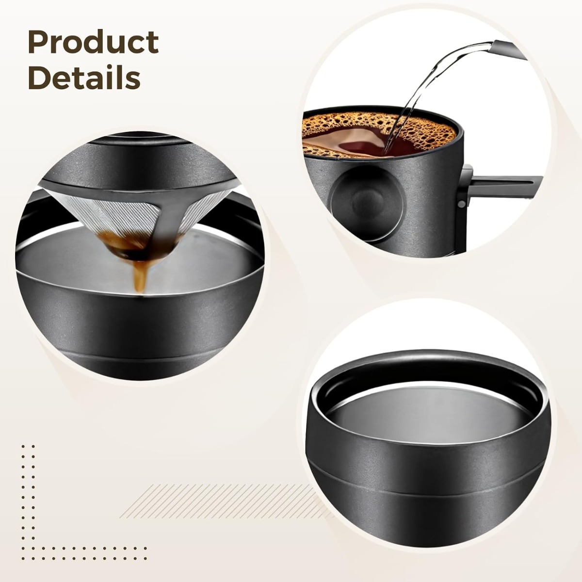 كوب قهوة من الفولاذ المقاوم لل - مراجعة Xbloom Coffee Tea وسعره