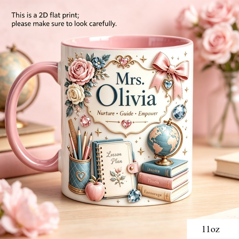 كوب قهوة سيراميك بتصميم مخصص ل - مراجعة Coffee Tea Name وسعره